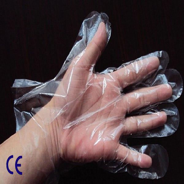 guantes polivinílicos disponibles de los guantes de los guantes disponibles transparentes disponibles del polietileno