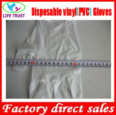 Guantes sintéticos libres del vinilo del polvo disponible