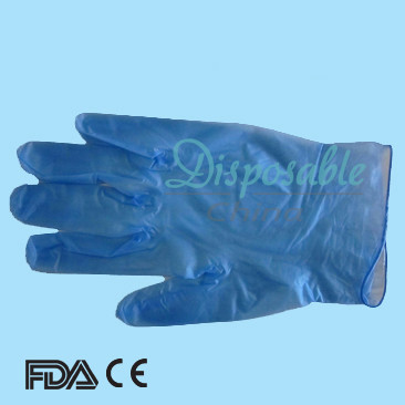 Guantes libres del vinilo del polvo disponible