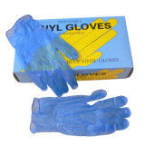 guantes disponibles del trabajo del vinilo libre del polvo de 12 pulgadas para los primeros auxilios, el cuidado médico y dental