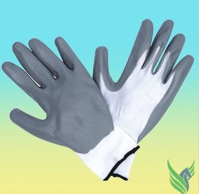 Guantes protectores hechos punto durables de encargo de la mano de la seguridad en el trabajo de S para la construcción