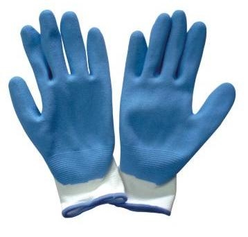Guantes protectores resistentes coloreados de la mano de la abrasión para el trabajo de ingeniería ligero